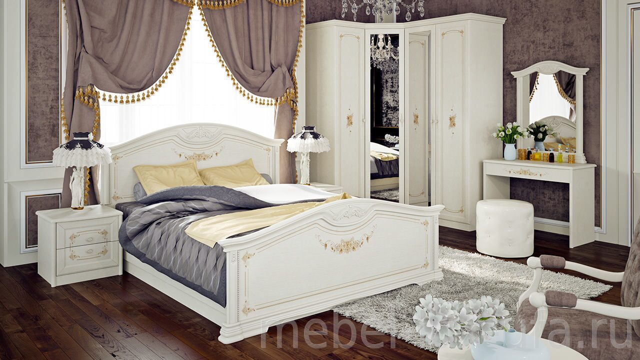 Мебель ТРИЯ спальня Лючия