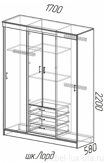 Ввр шкаф купе лорд